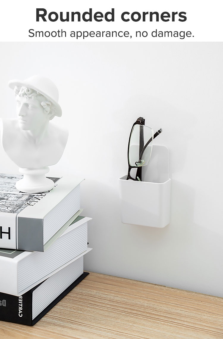 Wall Mounted Holder Punch-free Storage Box-4